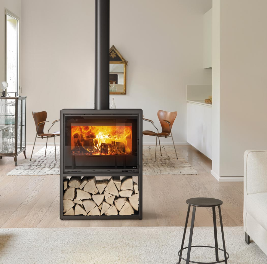 Stufa a Legna MCZ Steel Case 60 In Acciaio Da 6,6 kW