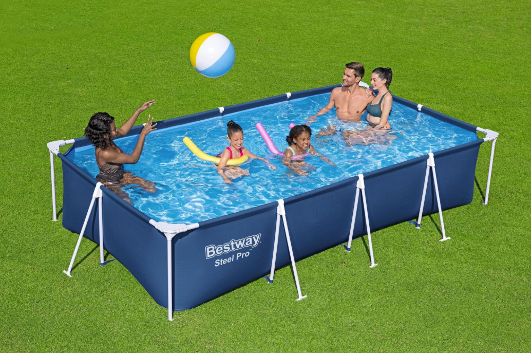 PISCINA BESTWAY STEEL PRO C/TELAIO E POMPA 400X211XH81 CM - Cod. 56424