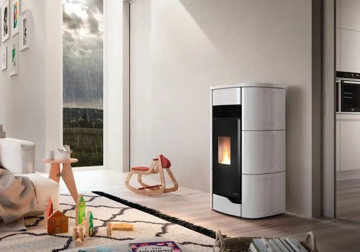 Stufa a Pellet ad Aria Palazzetti Ecofire Anna 12 Kw Pro 3 - Vari Colori
