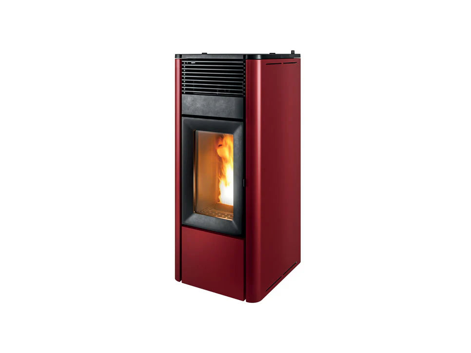 Stufa a Pellet MCZ Canalizzata Teia Comfort Air 10 UP Easy Da 10 Kw Vari Colori