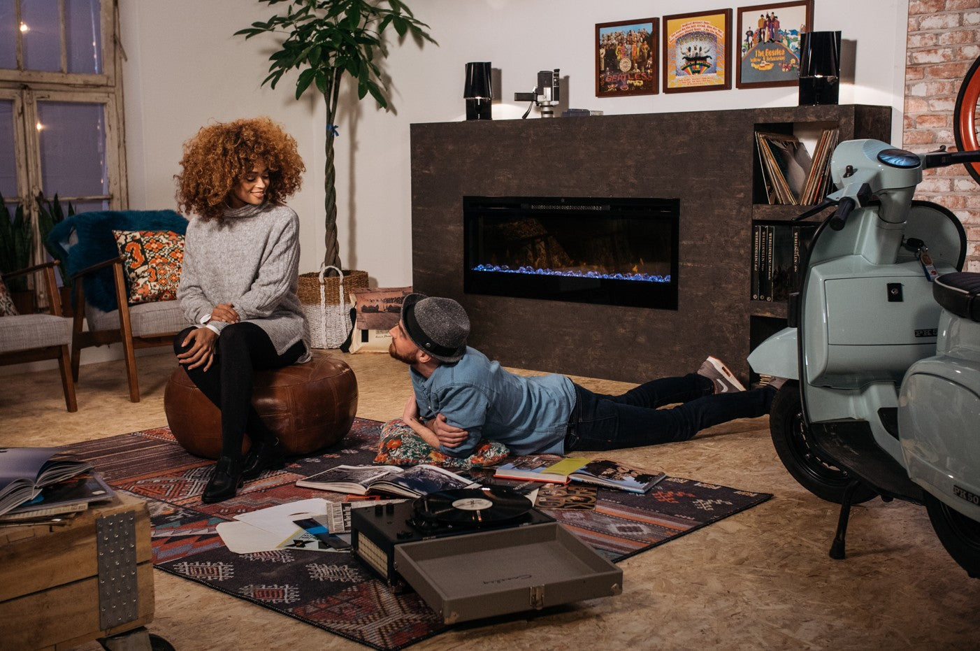 Camino Elettrico da Incasso MaisonFire Modello THERA - Dimplex - distribuito da MaisonFire con Garanzia Italia