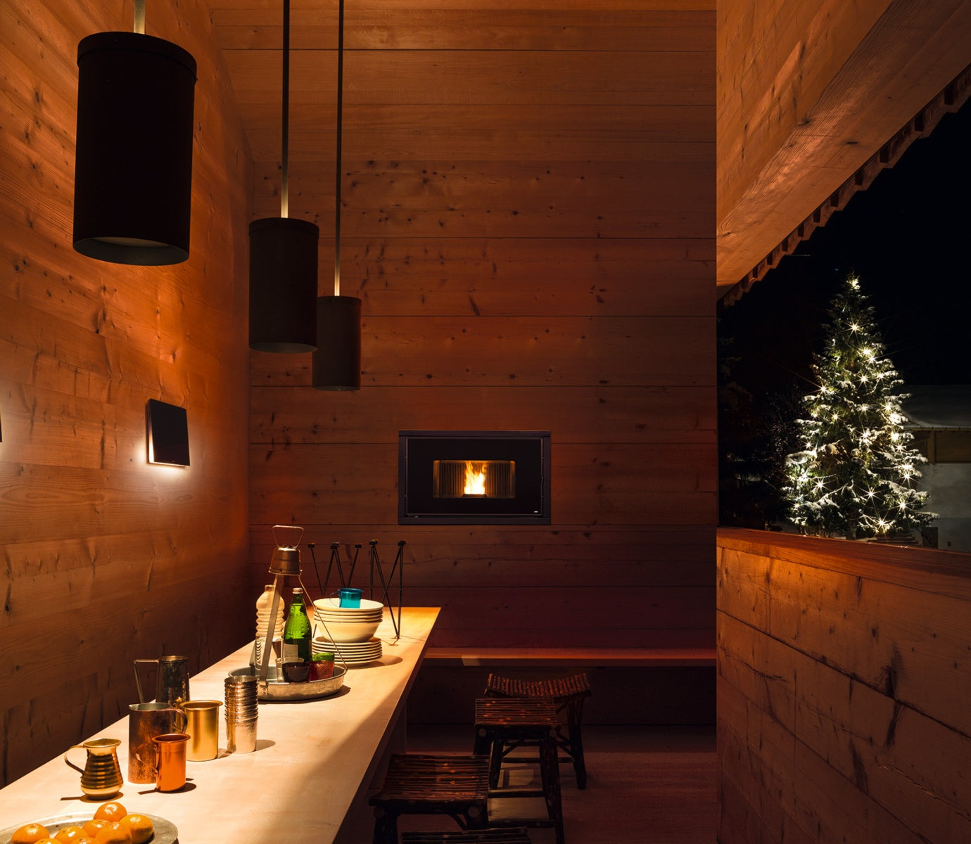 Inserto Camino a Pellet MCZ VIVO 90 PELLET Comfort Air 9 M1 Da 9 Kw