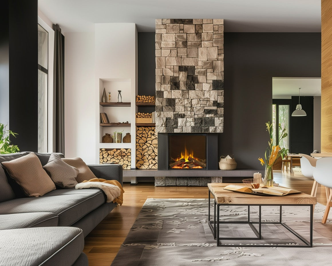 Camino Elettrico da Incasso MaisonFire Modello VELERA - Dimplex - distribuito da MaisonFire con Garanzia Italia