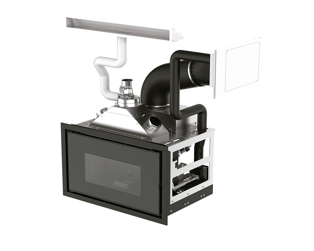 Inserto Camino a Pellet MCZ VIVO 90 PELLET Comfort Air 11 M1 Da 11 Kw