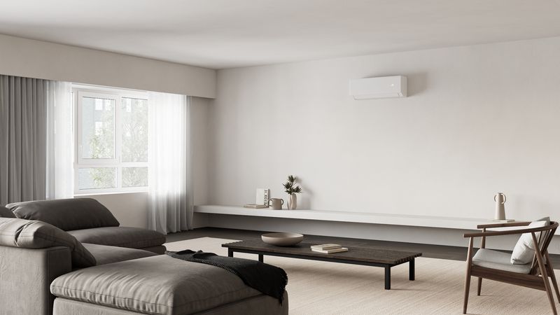 Ventilconvettore a Parete Ideal Clima Comfosplit Ikaro White HW Inverter 750 Fan Coil Cod. THEL07W Wi-Fi Optional - Comando Incluso