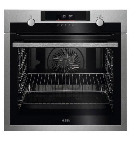 Forno Multifunzione Da Incasso AEG Serie 600 BPE535260M 71L 3000W Nero, Acciaio satinato
