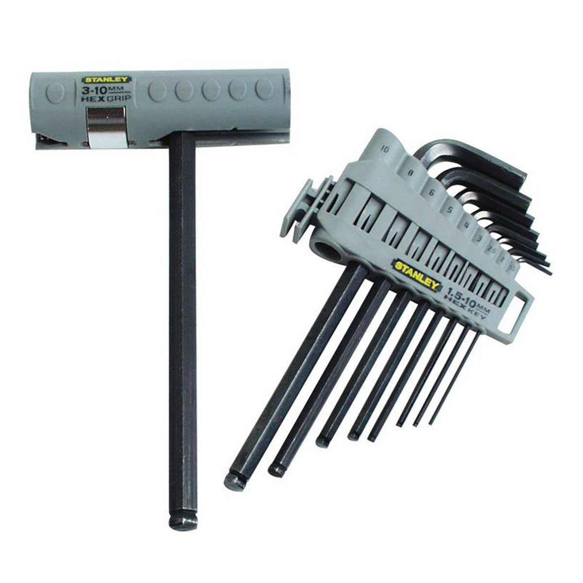 STANLEY Assortimento di 9 Chiavi Esagonali a Testa Sferica