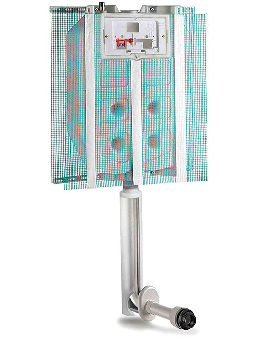 Cassetta Scarico Vaso Pucciplast Modello Sara 9 L Anticondensa Per Wc Sospeso Cod. 1322000201