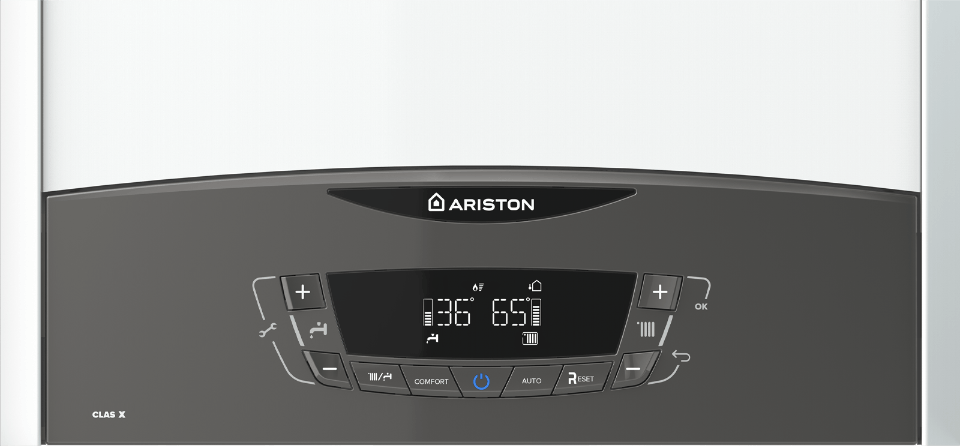 Caldaia a Camera Aperta Ariston Clas X CF 24 kW Metano Cod. 3301313 - Low NOx