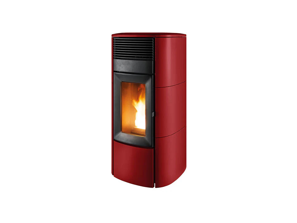 Stufa a Pellet MCZ Club Comfort Air Matic 12 Core R Maestro Plus Da 12 Kw Vari Colori