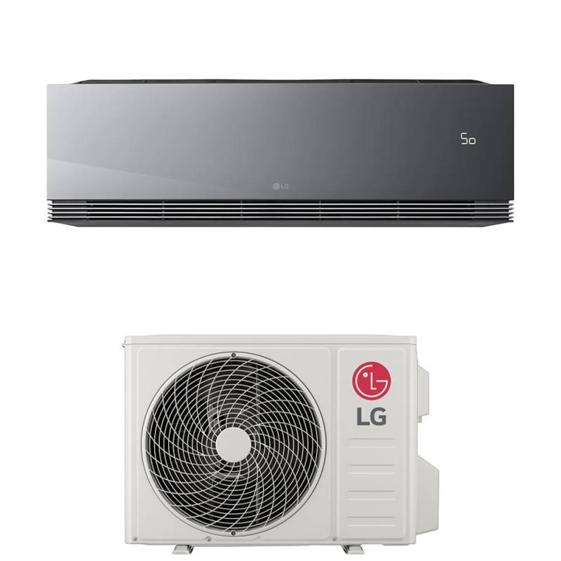 Condizionatore Climatizzatore LG Monosplit Inverter R-32 ARTCOOL Mirror Al Air 9000 BTU Wi-Fi integrato AA09SP.NS1