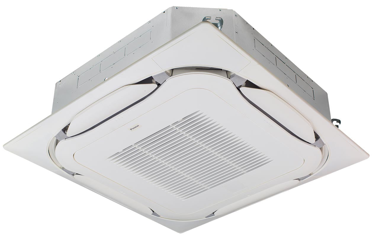 Condizionatore Climatizzatore Daikin Bluevolution R-32 a Cassetta Round Flow Mini Sky FCAG50B 18000 BTU Wi-Fi Optional - Con Comando a Filo e Griglia