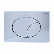 Placca per Cassetta WC Modello Flow Doppio Tasto Colore Satinato Cod. CPLAFLOW3