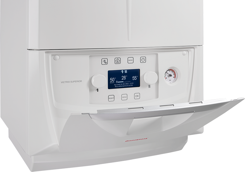 Caldaia Immergas Victrix Superior 35 KW Metano A Condensazione Cod. 3.033010 - Completa Di Kit Per Scarico Fumi - NEW ERP