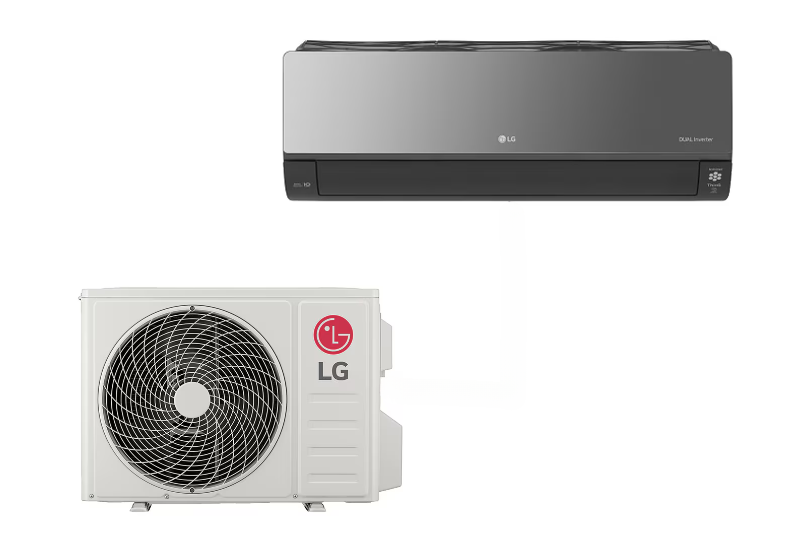 Condizionatore Climatizzatore LG Monosplit Inverter R-32 ARTCOOL Mirror UV Nano 12000 BTU Wifi integrato AC12BK.NSJ **PROMO**