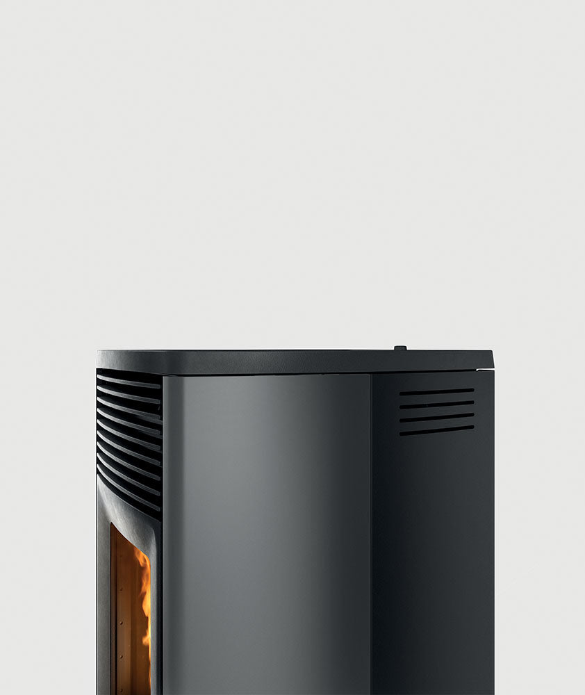 Stufa a Pellet MCZ Ego Hydromatic 12 R Maestro Plus Da 12 Kw Vari Colori