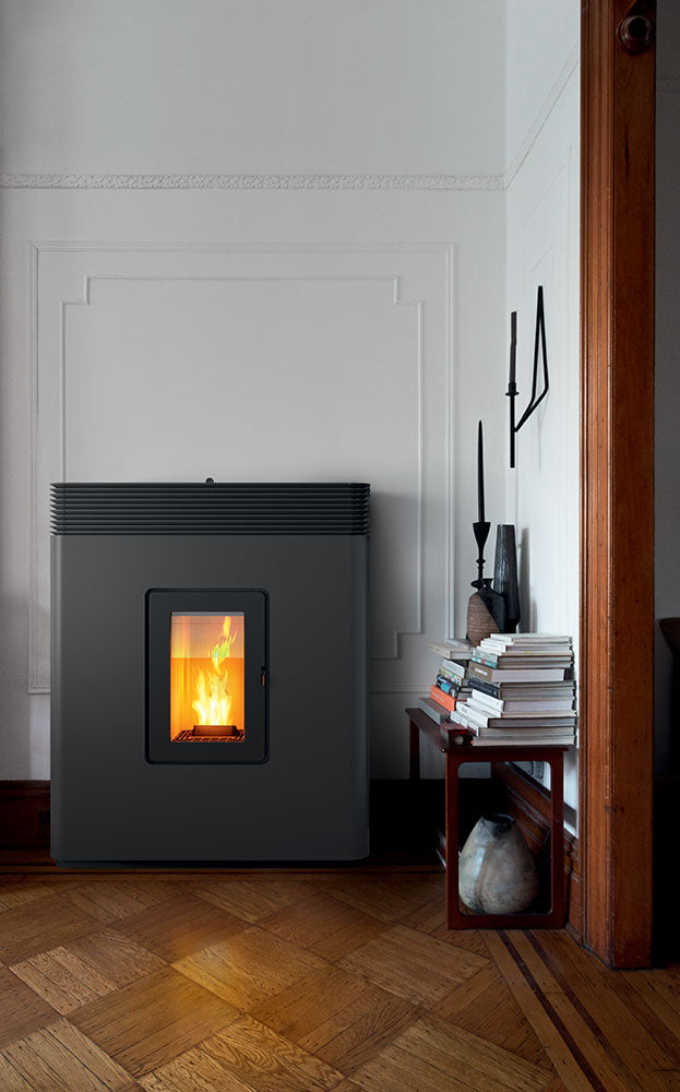 Stufa a Pellet MCZ Canalizzata Philo Comfort Air 14 UP Maestro Plus Da 14 Kw Vari Colori