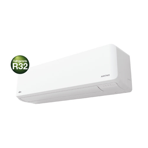 Condizionatore Climatizzatore Fujitsu Dual Split Inverter Serie KM R32 7000+12000 BTU Con AOEG18KBCA2 Wi-Fi