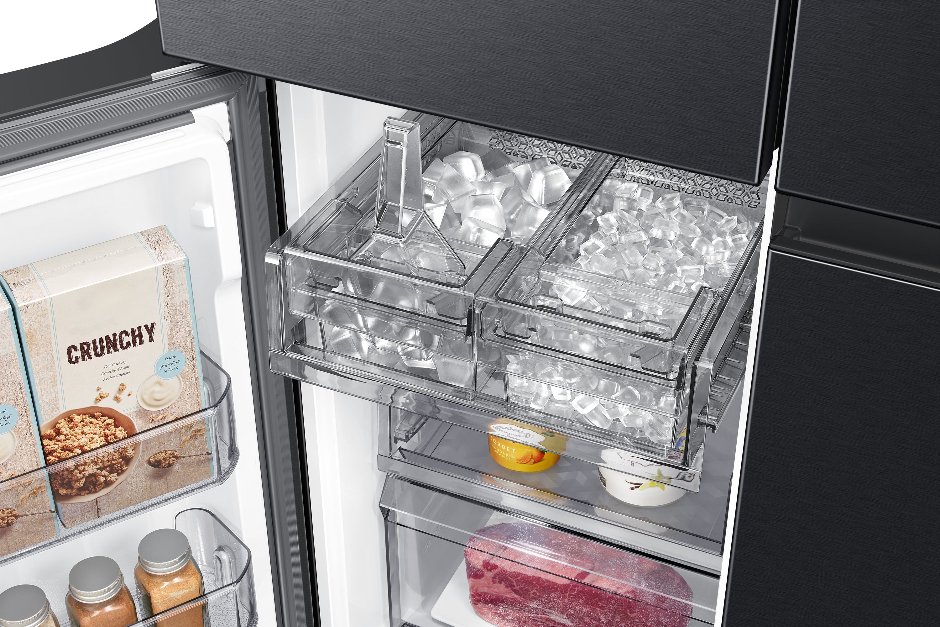 Frigorifero Side-by-Side Libera Installazione Samsung RF65DG960EB1EF 646L Classe E Colore Nero