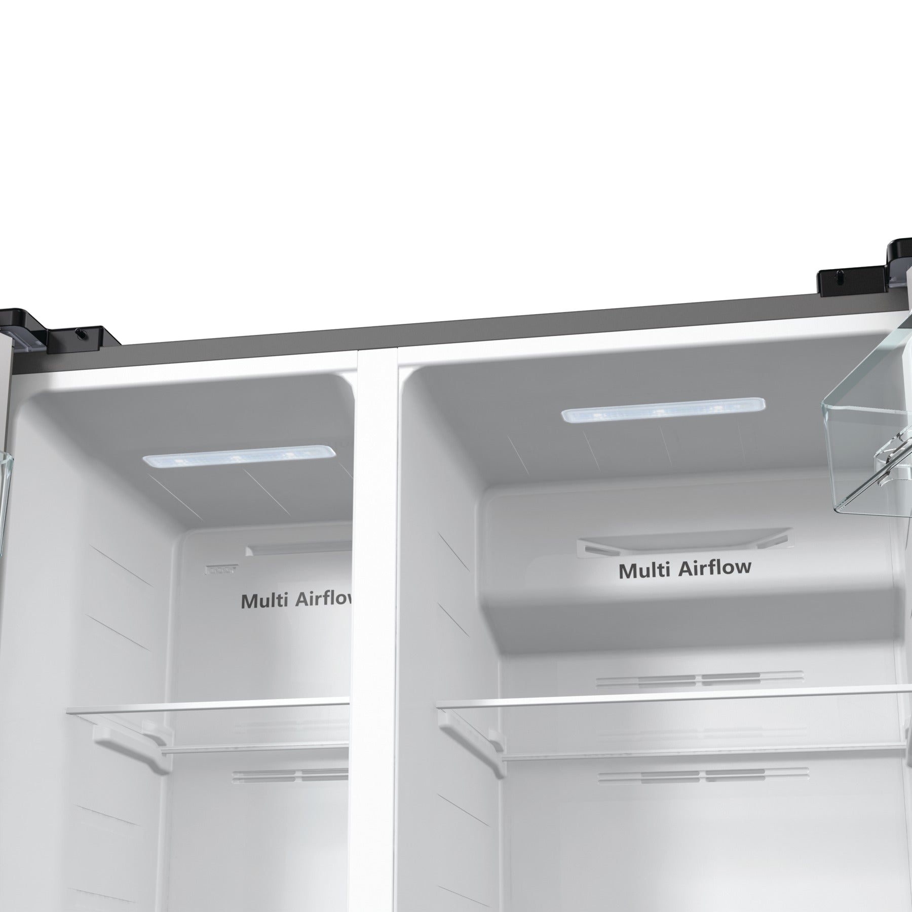 Frigorifero Side-By-Side Libera Installazione Hisense RS711N4AC 550L Classe E Acciaio inox