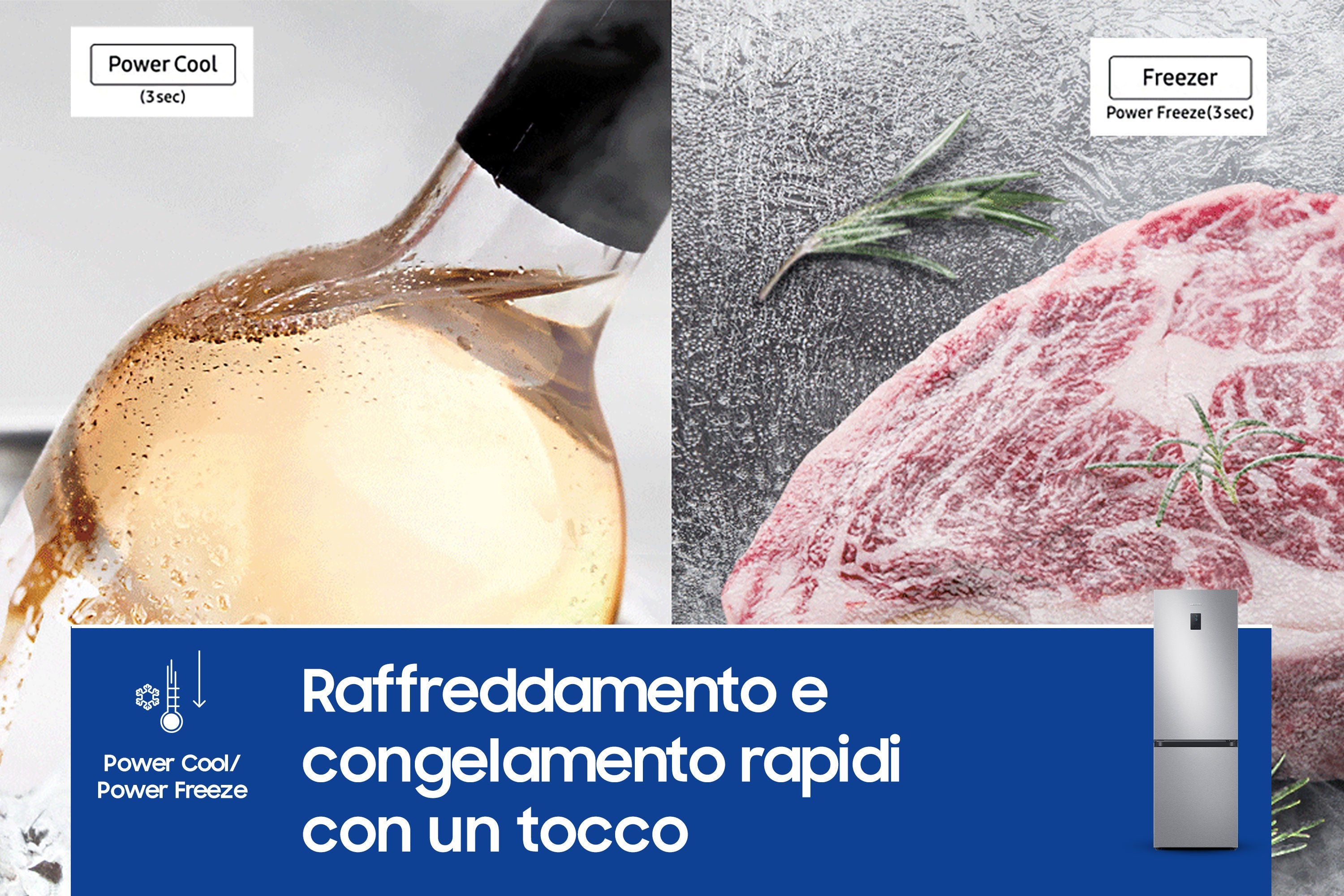 Frigorifero Combinato Libera Installazione Samsung EcoFlex AI RB34C672DSA 344L Classe D