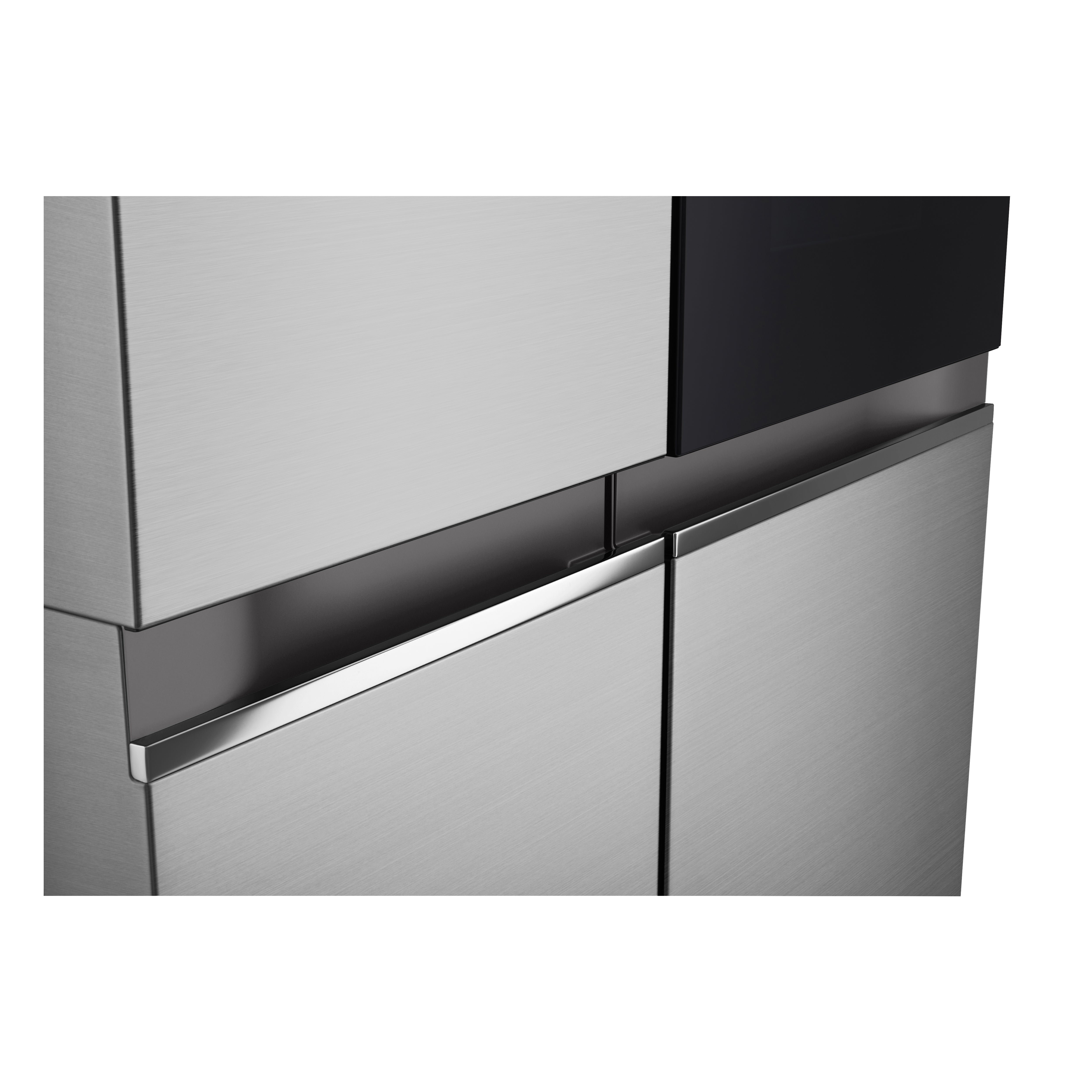 Frigorifero Side-by-Side Libera Installazione LG InstaView GSVV80PYLL 655L Classe E Argento