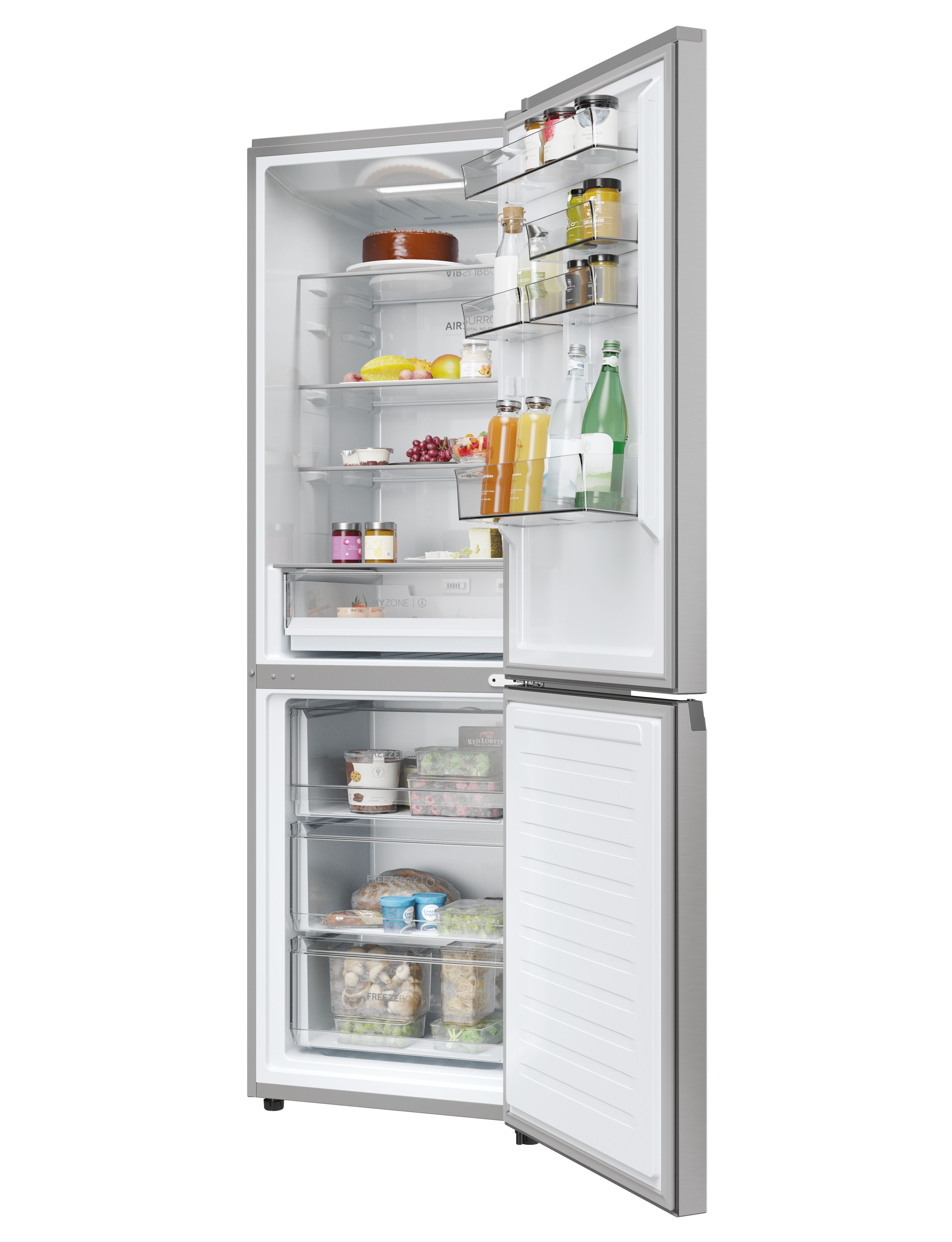 Figorifero Combinato Libera Installazione Haier 2D 60 Serie 3 Pro HDPW3618DNPK 352L Classe D Platino