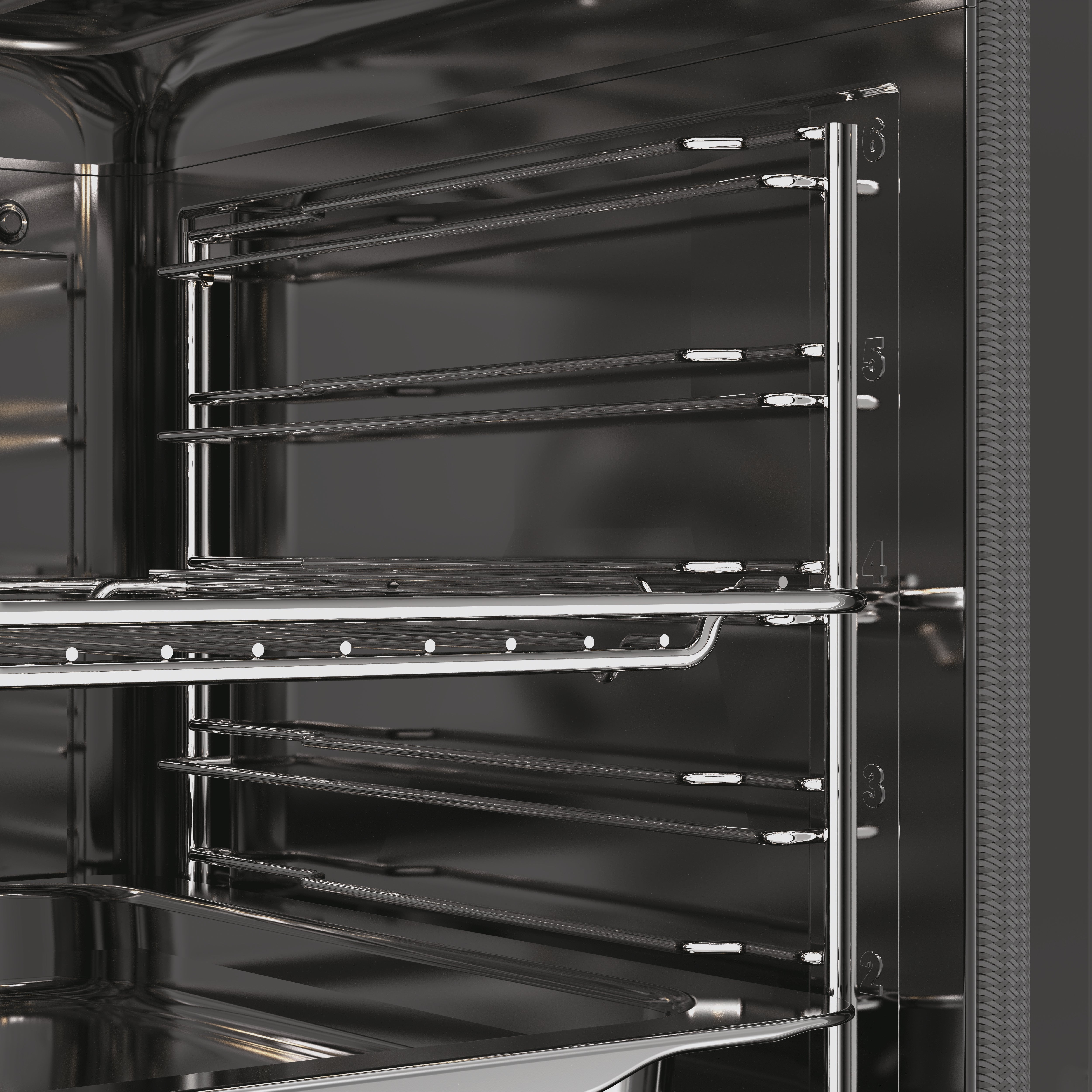 Forno Da Incasso Candy New Moderna CA6 N3B1HTX 78L in Acciaio Inox, Nero