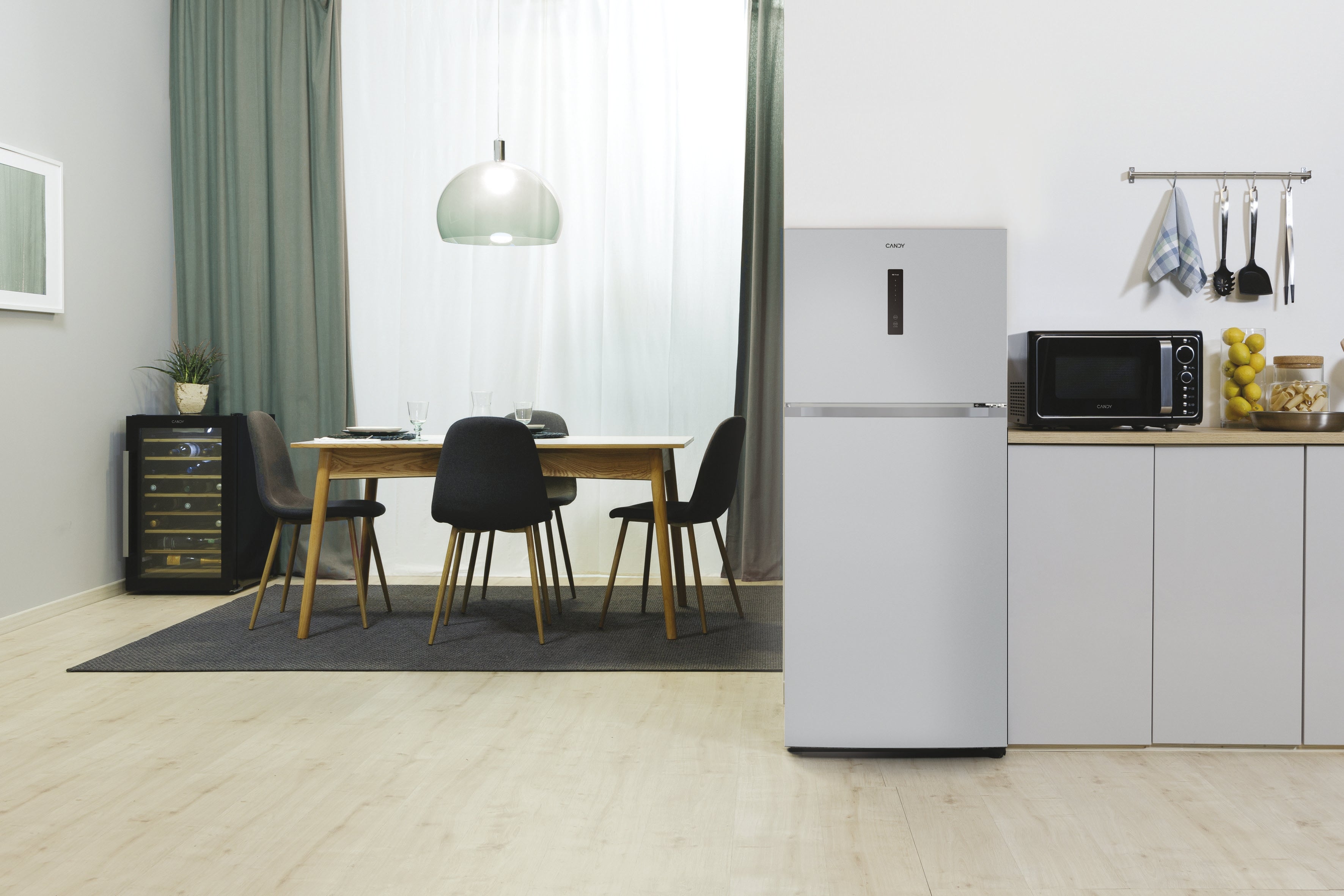 Frigorifero Con Congelatore Libera installazione Candy CDG5T717ES 410 L E Argento