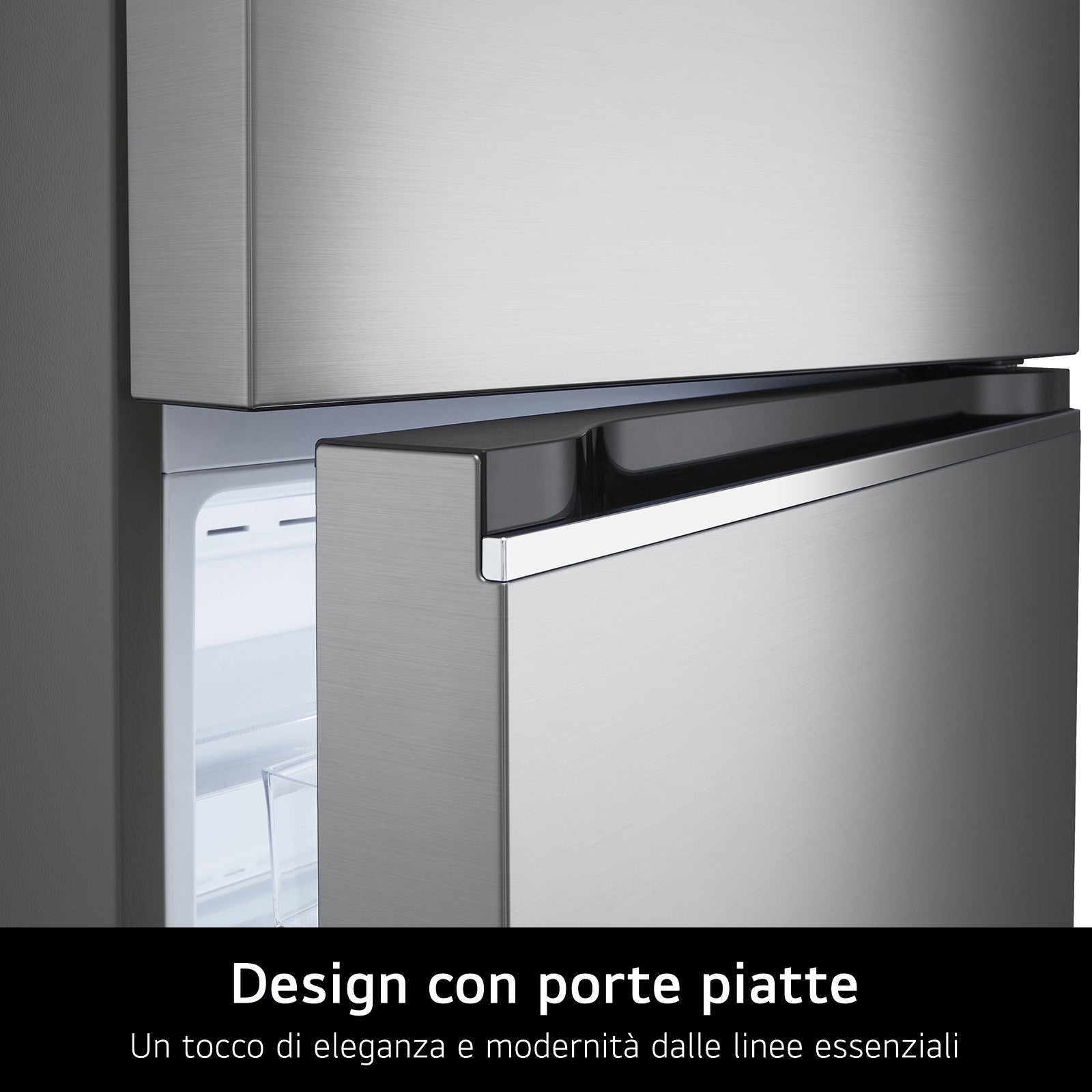 Frigorifero Con Congelatore Libera Installazione LG GTBV38PZGKD Classe E 335L Inox