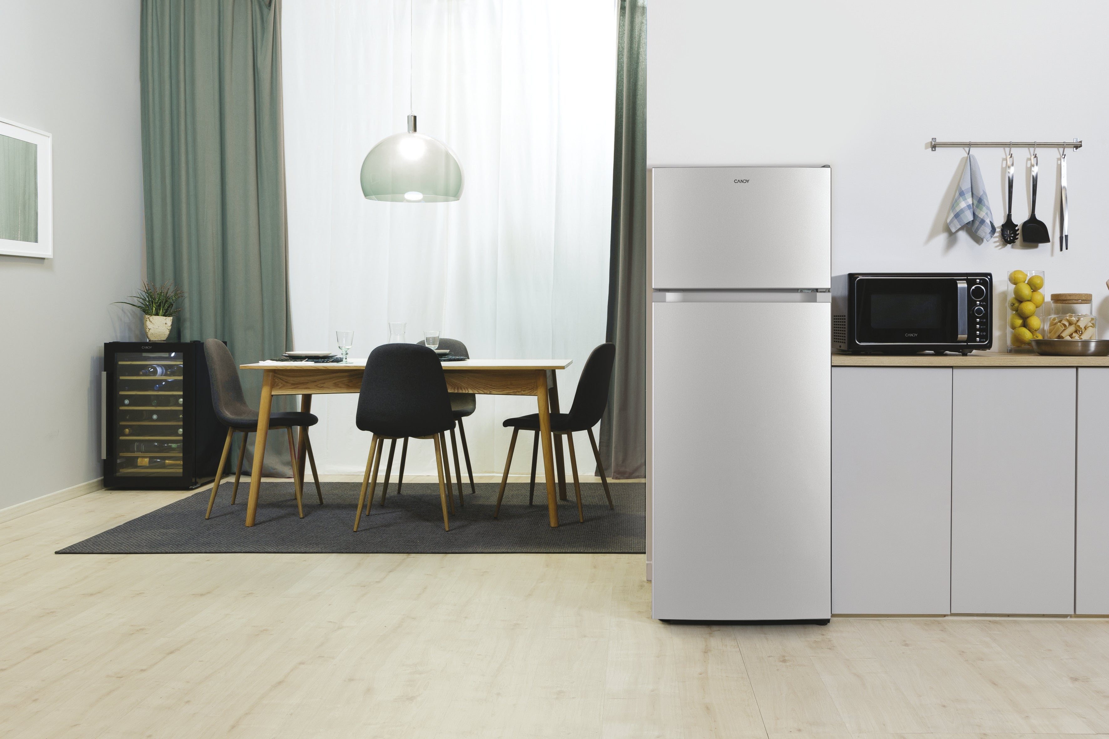 Frigorifero Con Congelatore Libera Installazione Candy CDG1S514ES 211L Classe E Argento