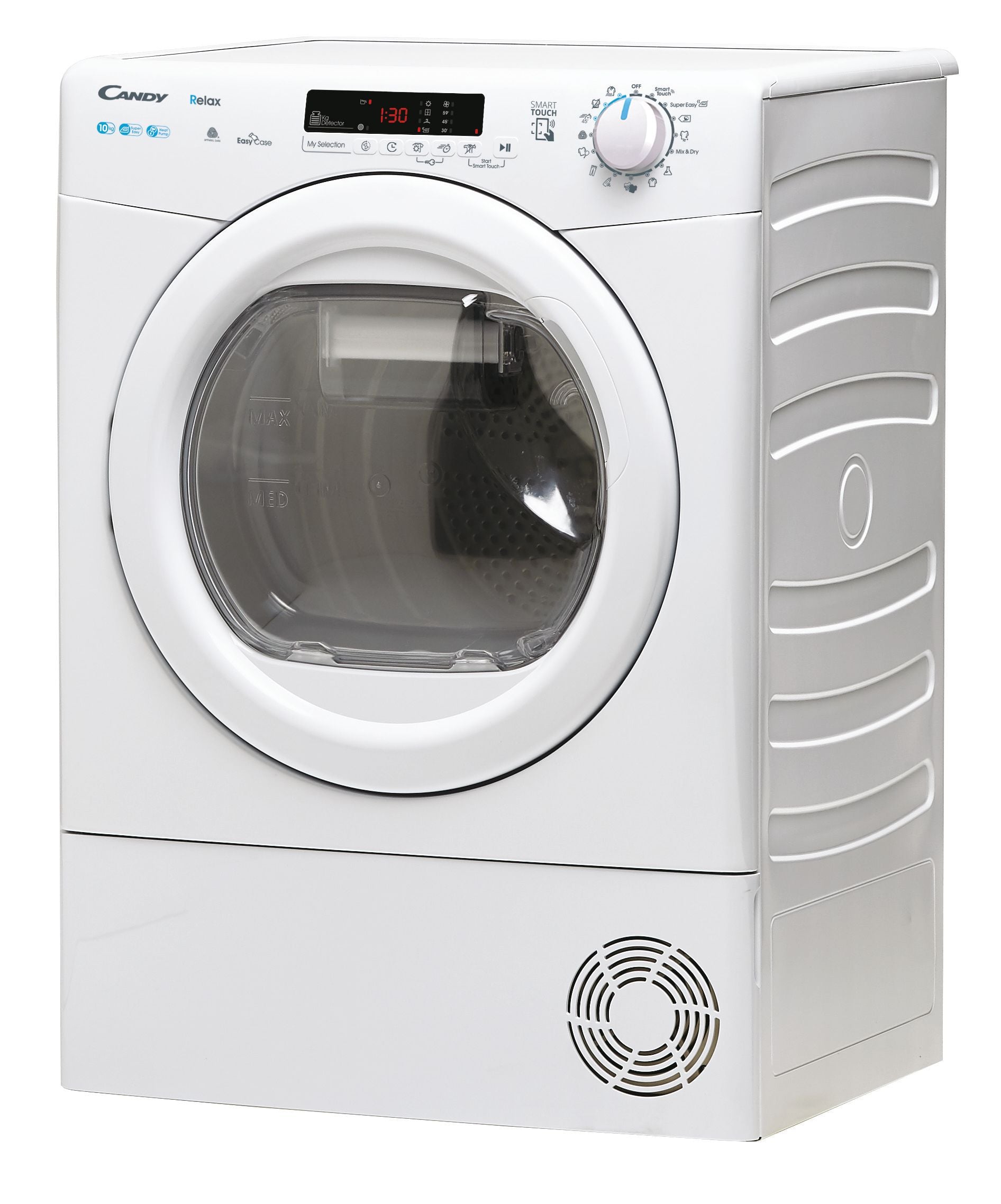Asciugatrice Libera Installazione Caricamento Frontale Candy Smart CRE H10A2DE-S 10 kg Bianco Classe D