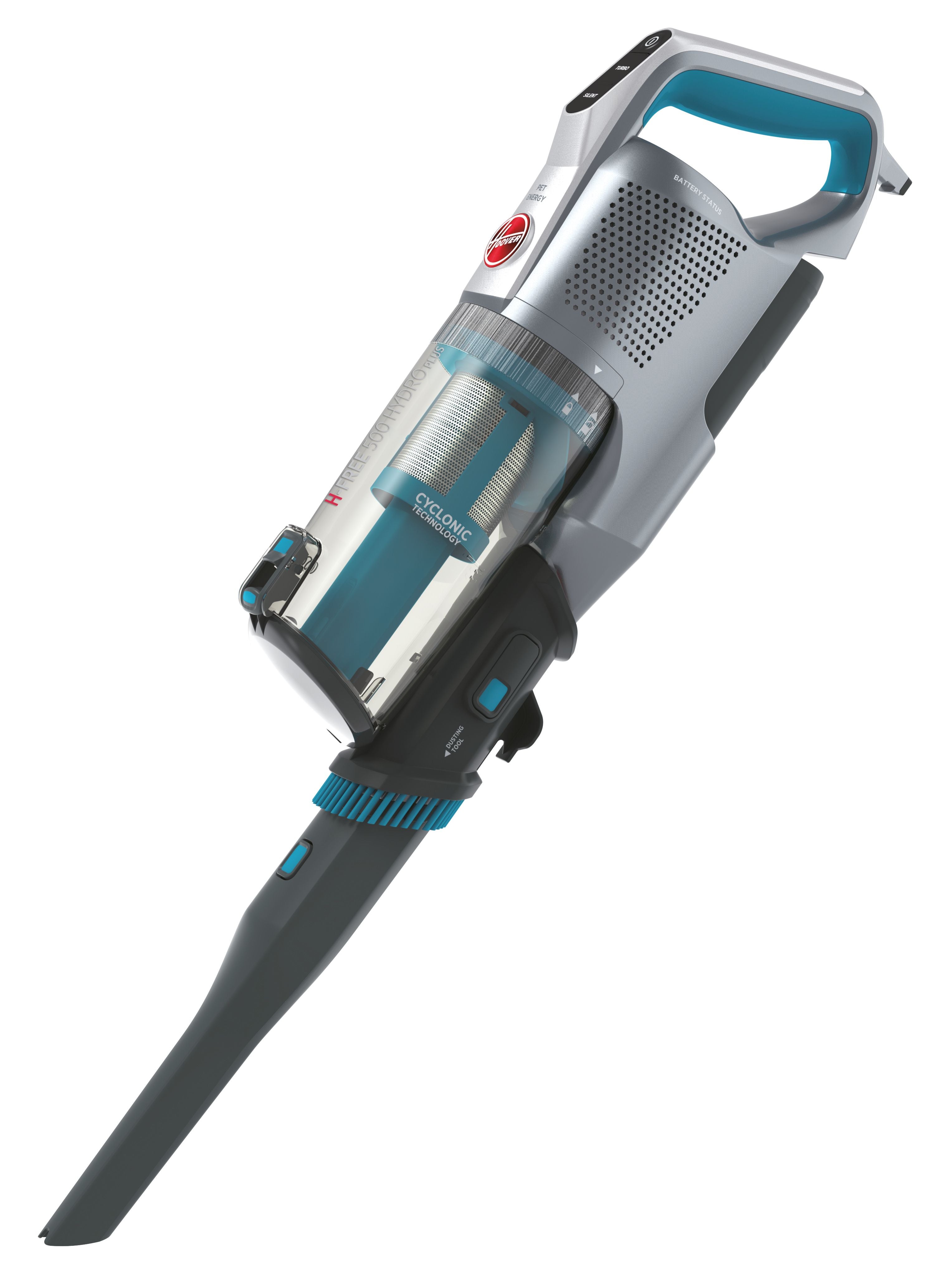 Aspirapolvere 2 in 1 senza filo Hoover HYDRO PLUS HF522YSE 011 330W 0,45 L Blu