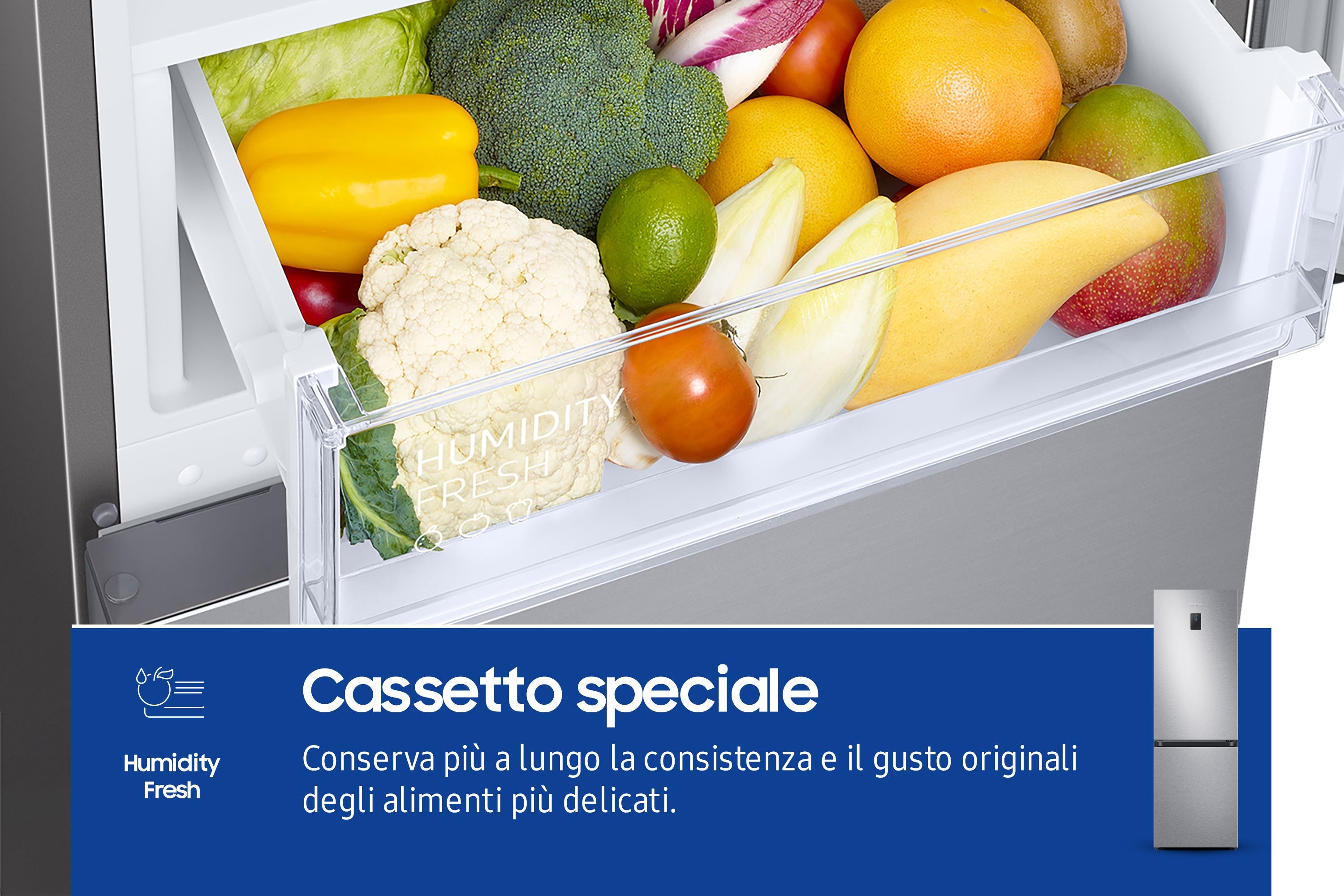 Frigorifero Combinato Libera Installazione Samsung EcoFlex AI RB34C672DSA 344L Classe D