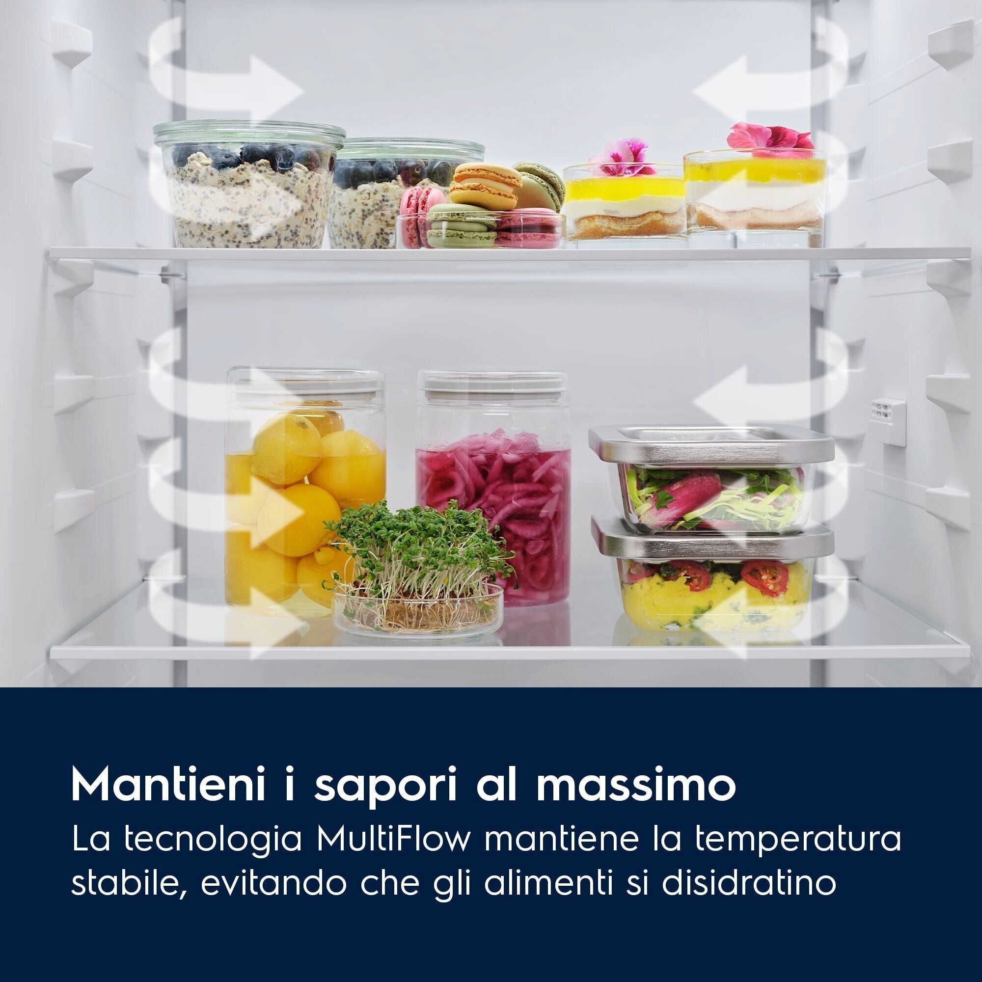 Frigorifero con Congelatore Libera Installazione Electrolux Serie 600 TwinTech® LNT6ME32U2 Total No Frost 186 cm