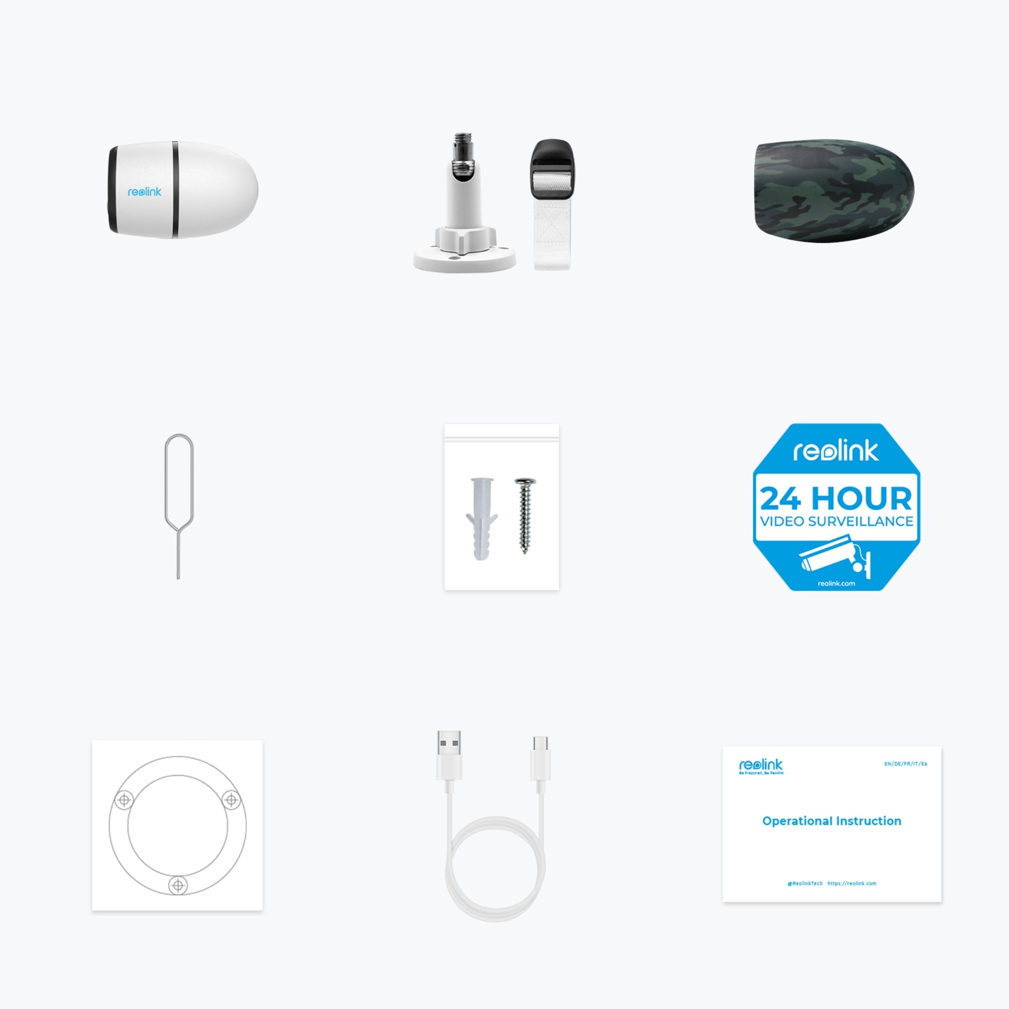 Telecamera di sicurezza IP Esterno Reolink Go Series G330 2560 x 1440 Pixel Parete