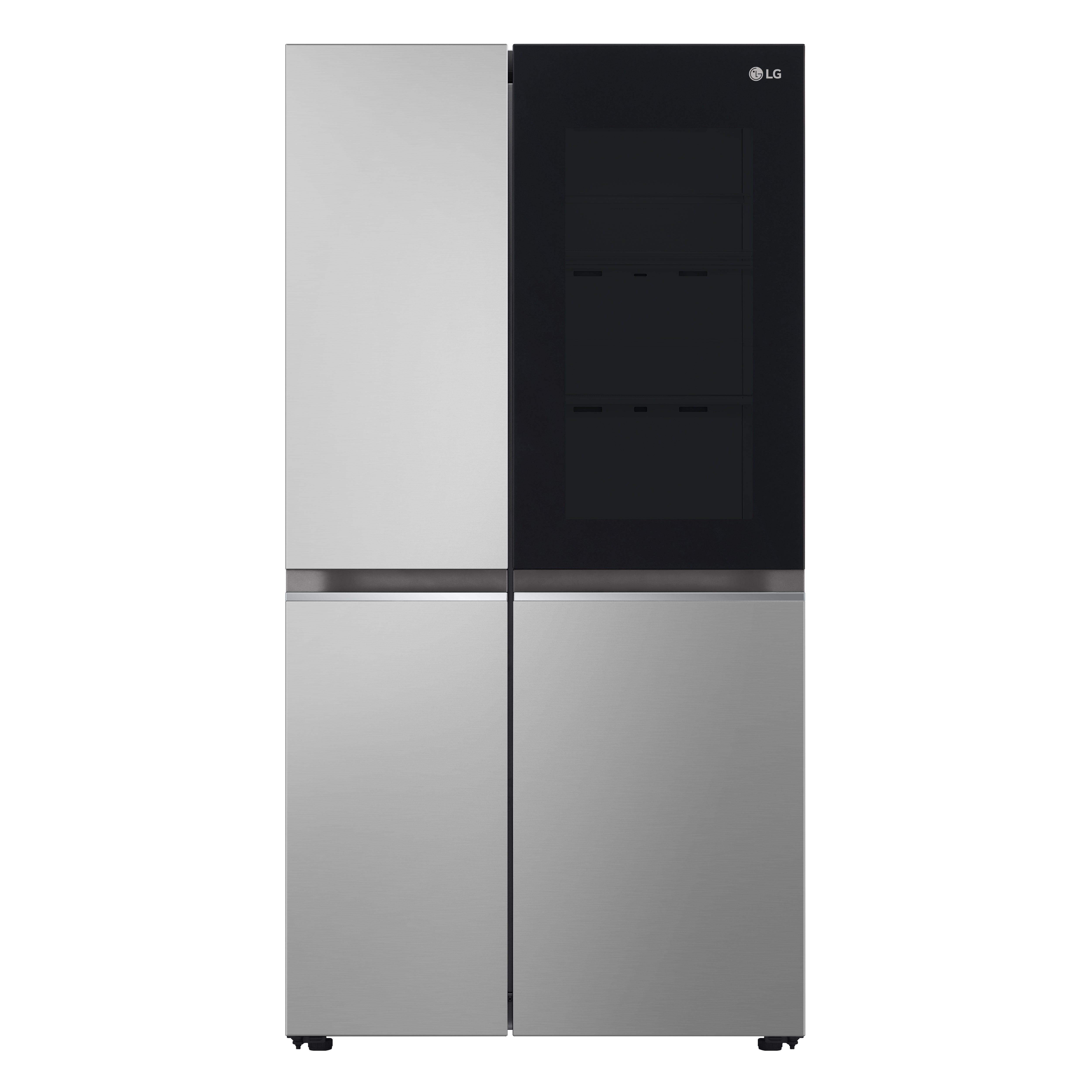 Frigorifero Side-by-Side Libera Installazione LG InstaView GSVV80PYLL 655L Classe E Argento
