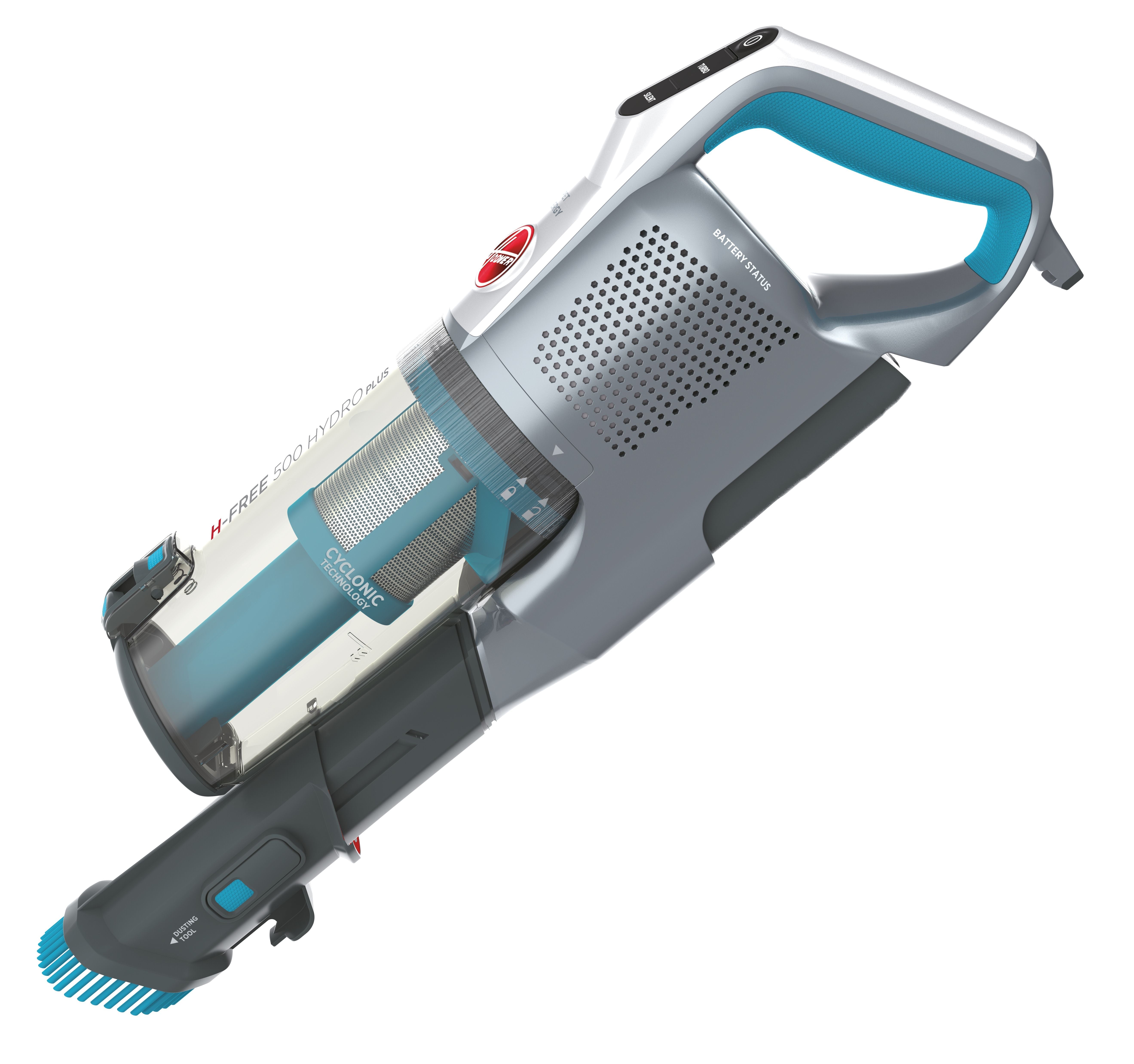 Aspirapolvere 2 in 1 senza filo Hoover HYDRO PLUS HF522YSE 011 330W 0,45 L Blu