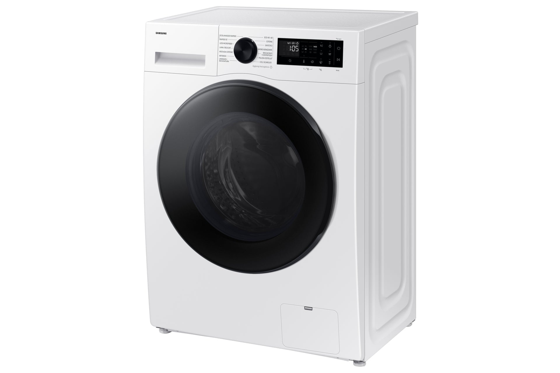 Lavasciuga Libera Installazione Carico Frontale Samsung WD90DG5G34BEET Crystal Clean Slim 9Kg Classe E