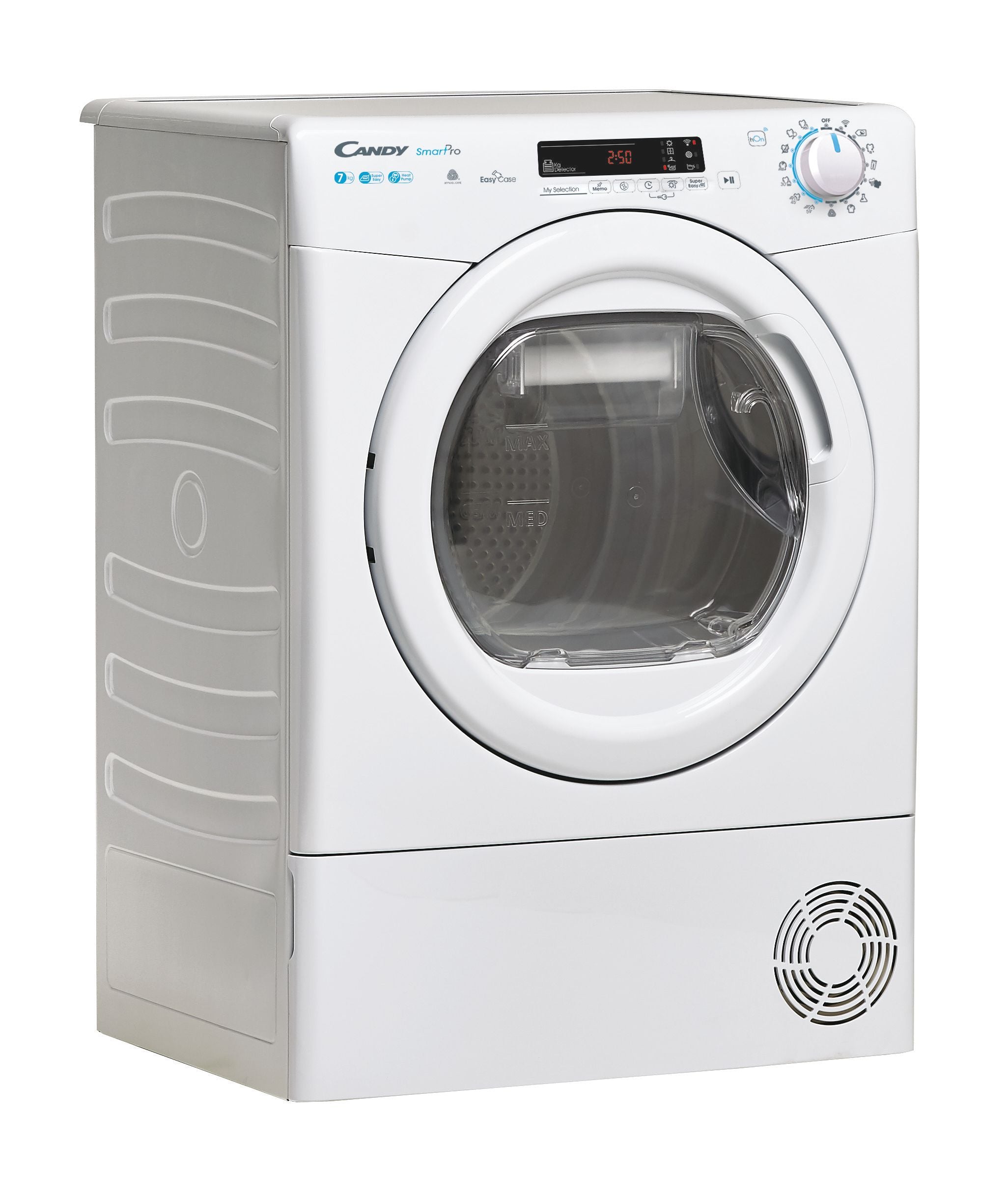 Asciugatrice Libera Installazione Caricamento Frontale Candy Smart Pro CSOE H7A2DE-S 7 kg A++ Bianco