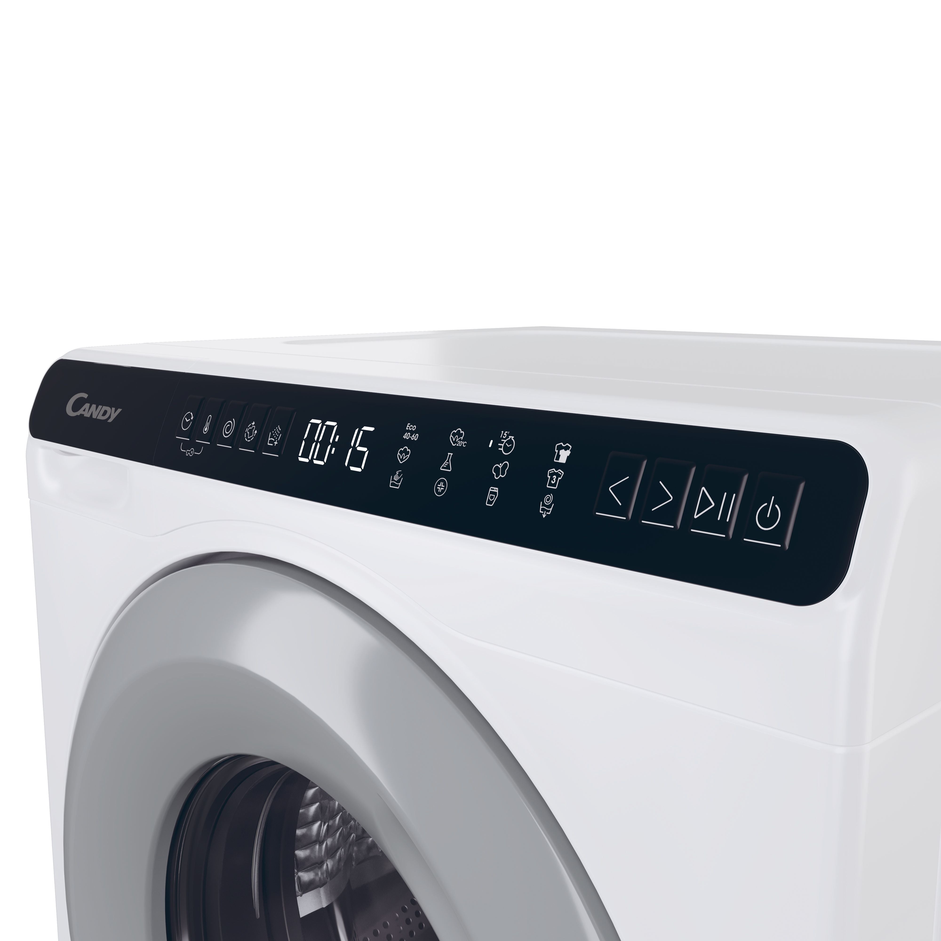 Lavatrice Caricamento Frontale Libera Installazione Candy CW50-BP12307G-S 5 kg 1200 Giri/min Bianco Classe A