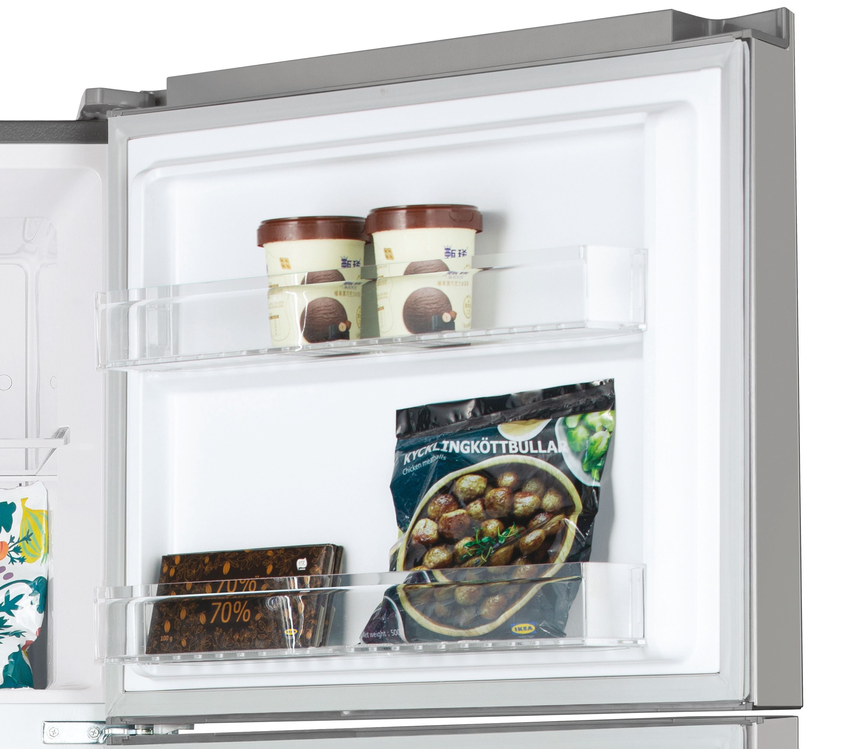 Frigorifero Con Congelatore Libera installazione Candy CDG5T717ES 410 L E Argento