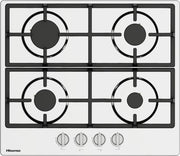 Piano Cottura a Gas Da Incasso Hisense GM643XHFCI Acciaio Inox 60 cm Gas 4 Fornello(i)