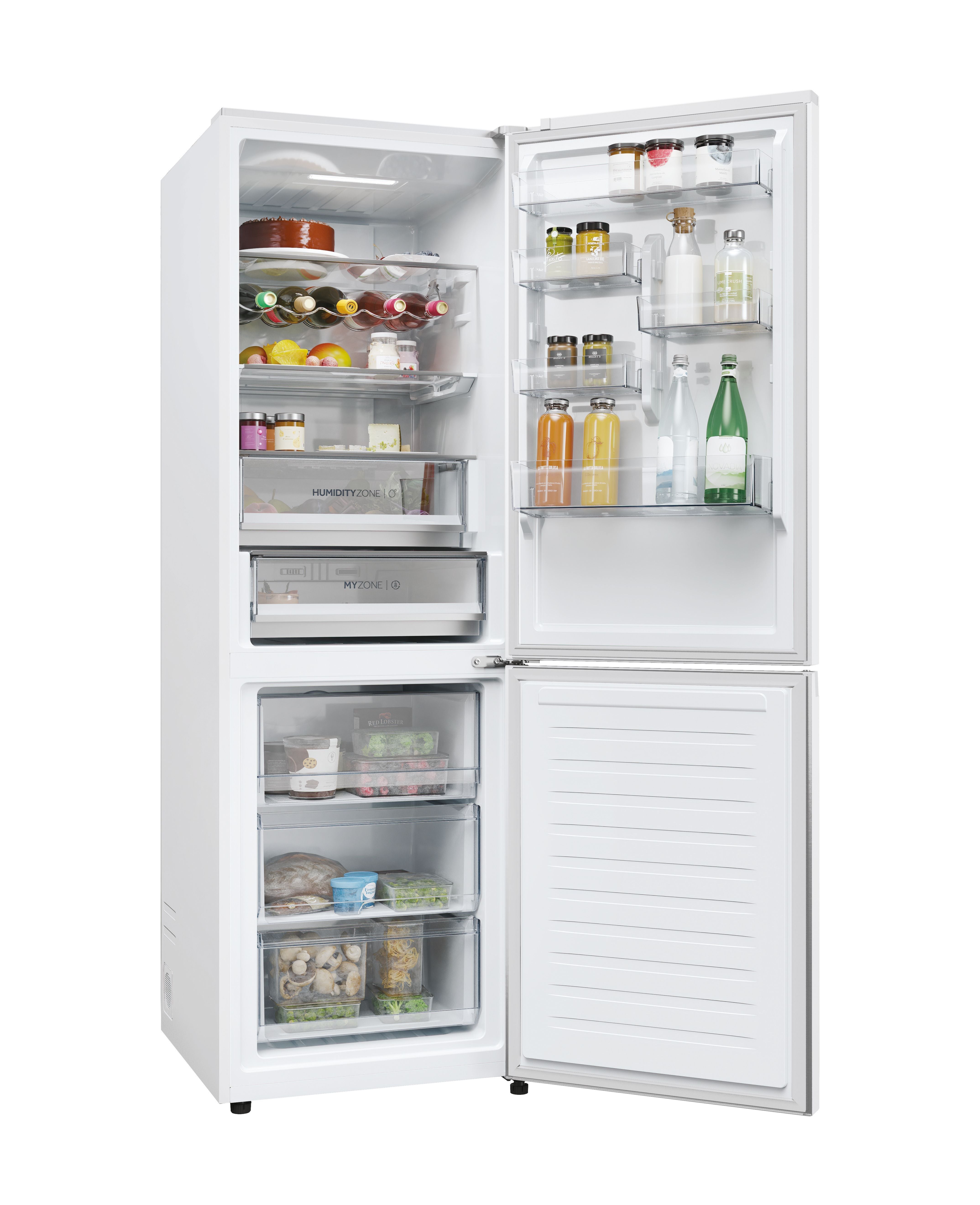 Figorifero Con Congelatore Libera Installazione Haier 2D 60 Series 5 Pro HDPW5618DNPW 352L Classe D Bianco