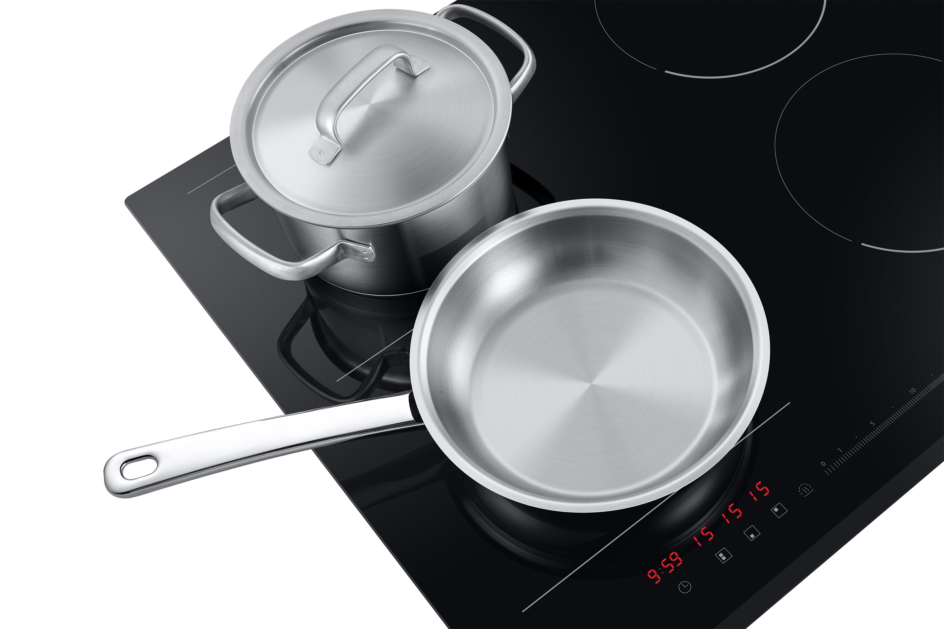 Piano Cottura a Induzione Da Incasso Samsung NZ64R3747BK 60 cm Nero Flex Zone