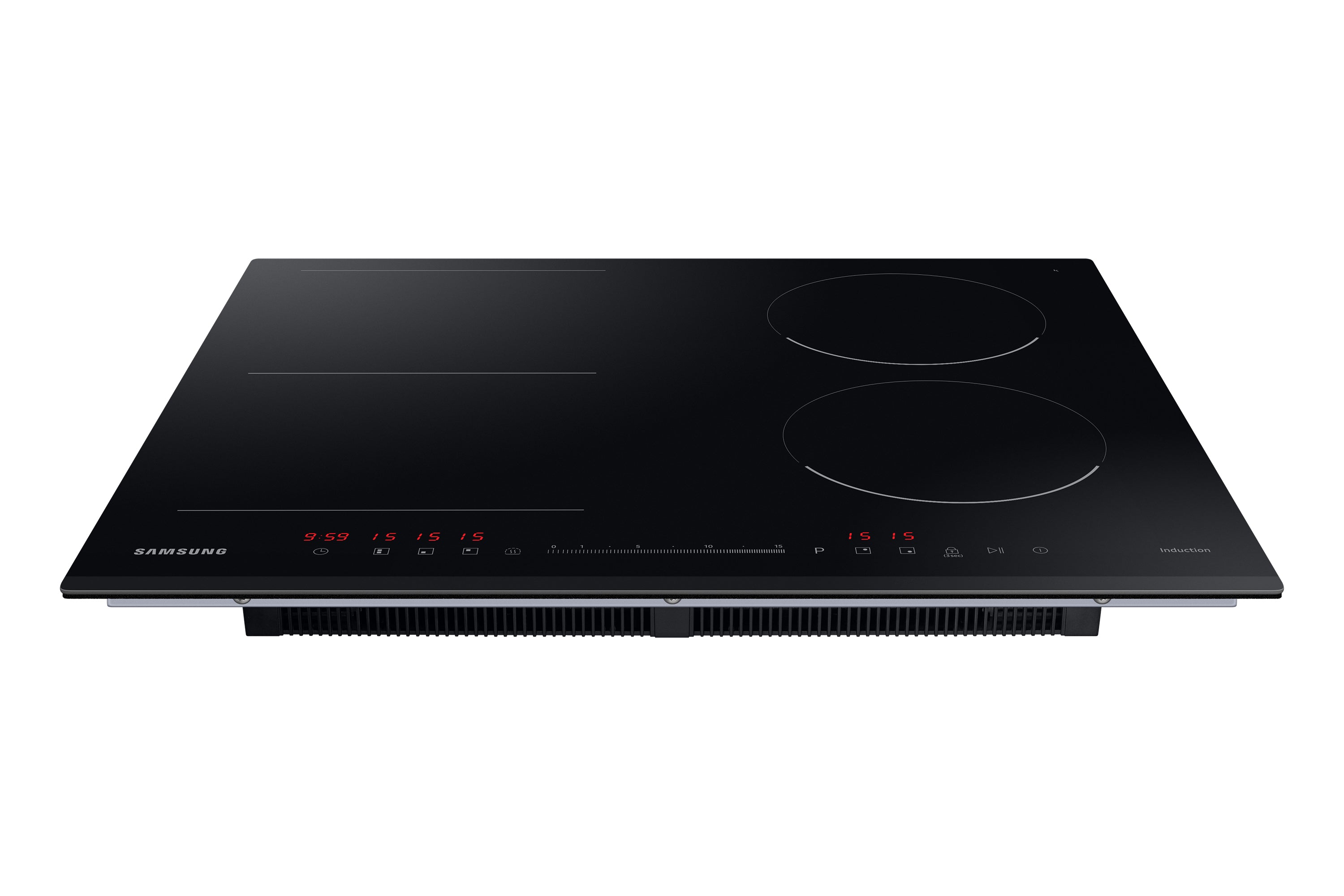 Piano Cottura a Induzione Da Incasso Samsung NZ64R3747BK 60 cm Nero Flex Zone