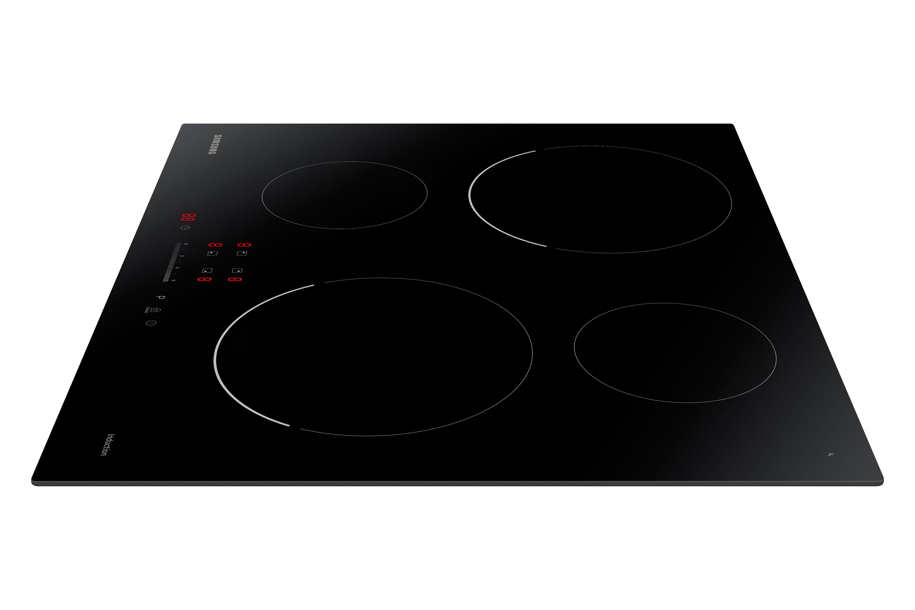 Piano Cottura a Induzione Da Incasso Samsung NZ64T3707AK 60cm Nero 4 Zone