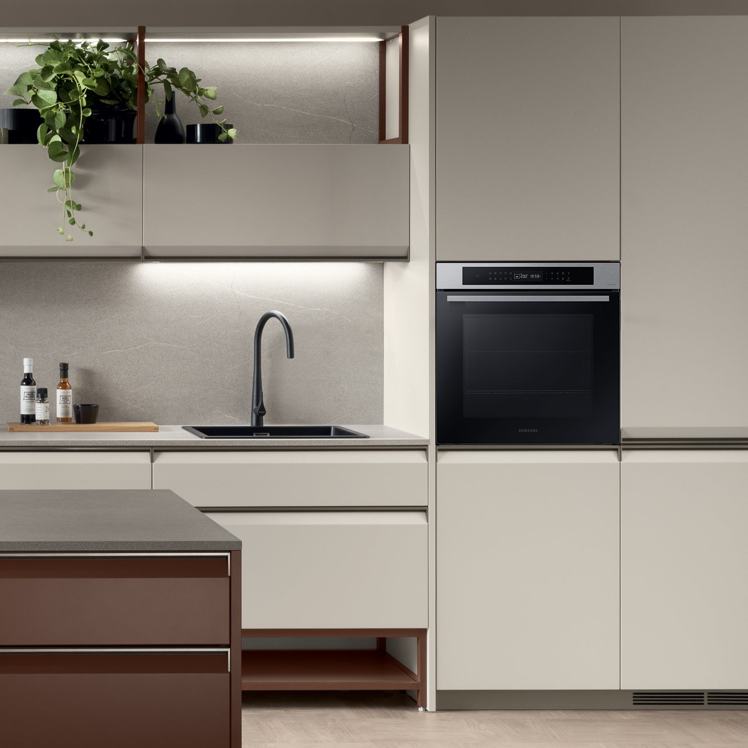 Forno Multifunzione Da Incasso Samsung NV7B4040VBS Serie 4 76L A+ Acciaio Inox