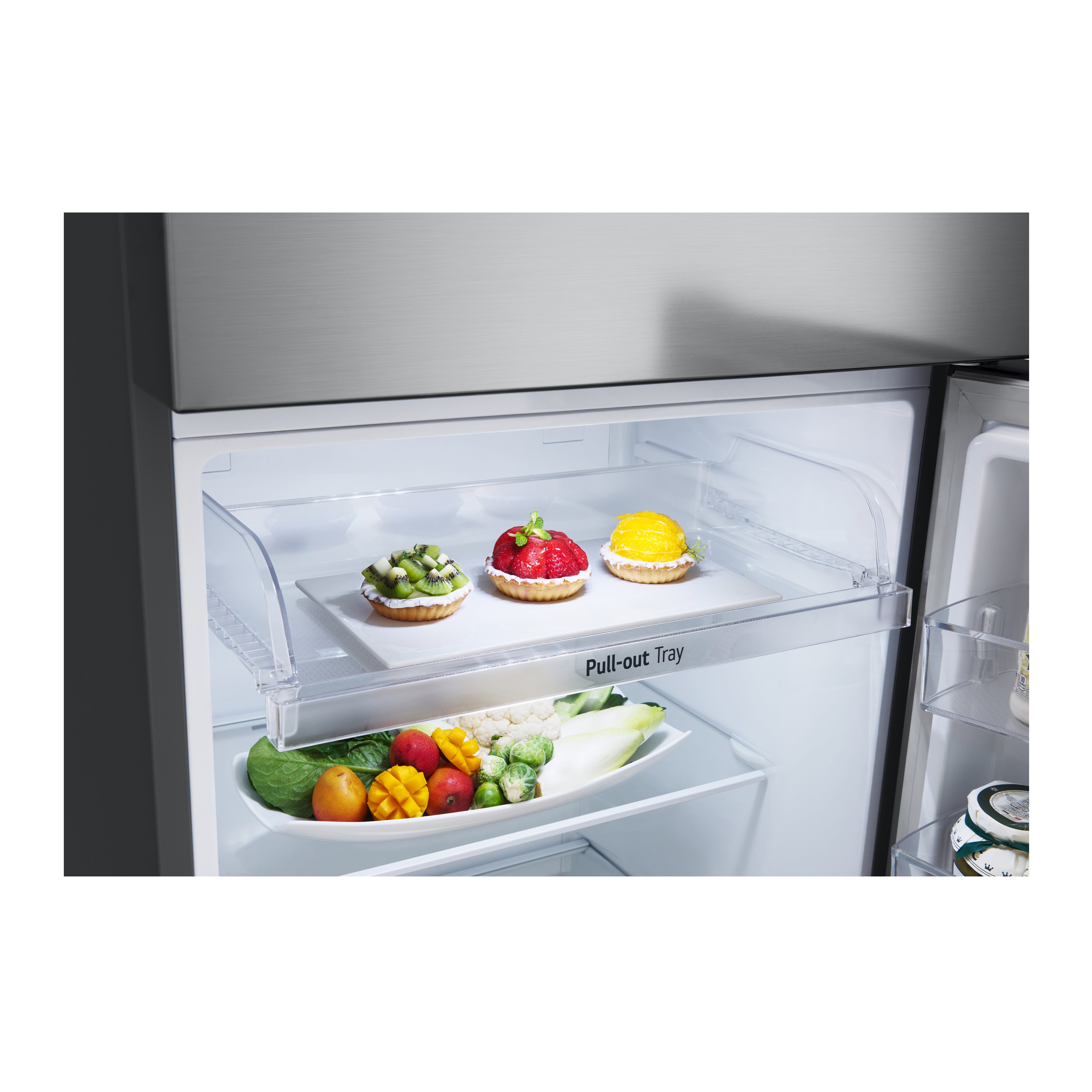 Frigorifero Con Congelatore Libera Installazione LG GTBV38PZGKD Classe E 335L Inox