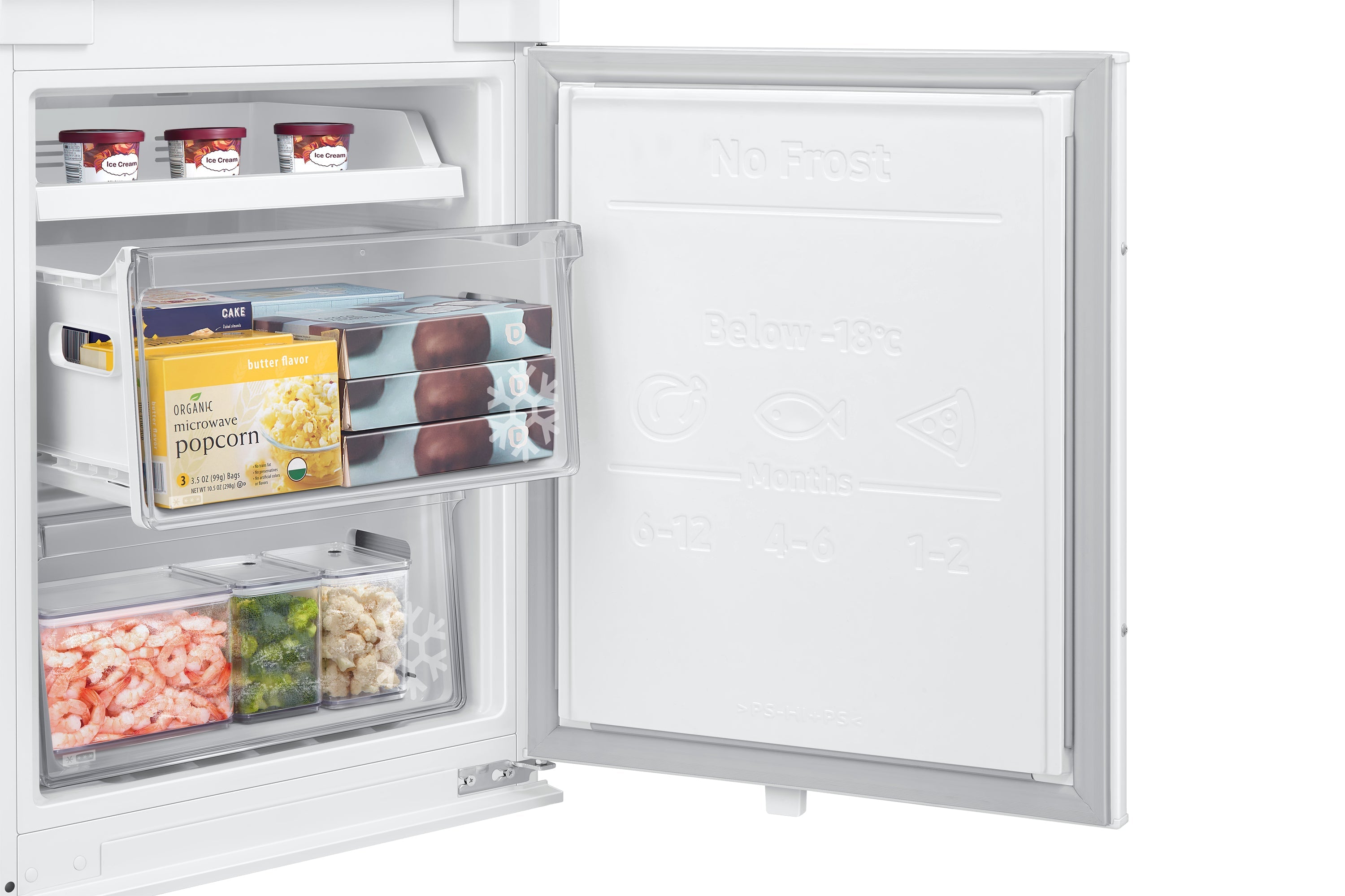 Frigorifero Combinato Da Incasso Samsung F1RST™ BRB26703CWW Total No Frost 264L Classe C